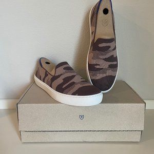 Rothy’s Taupe Camo Sneakers NIB Size 10